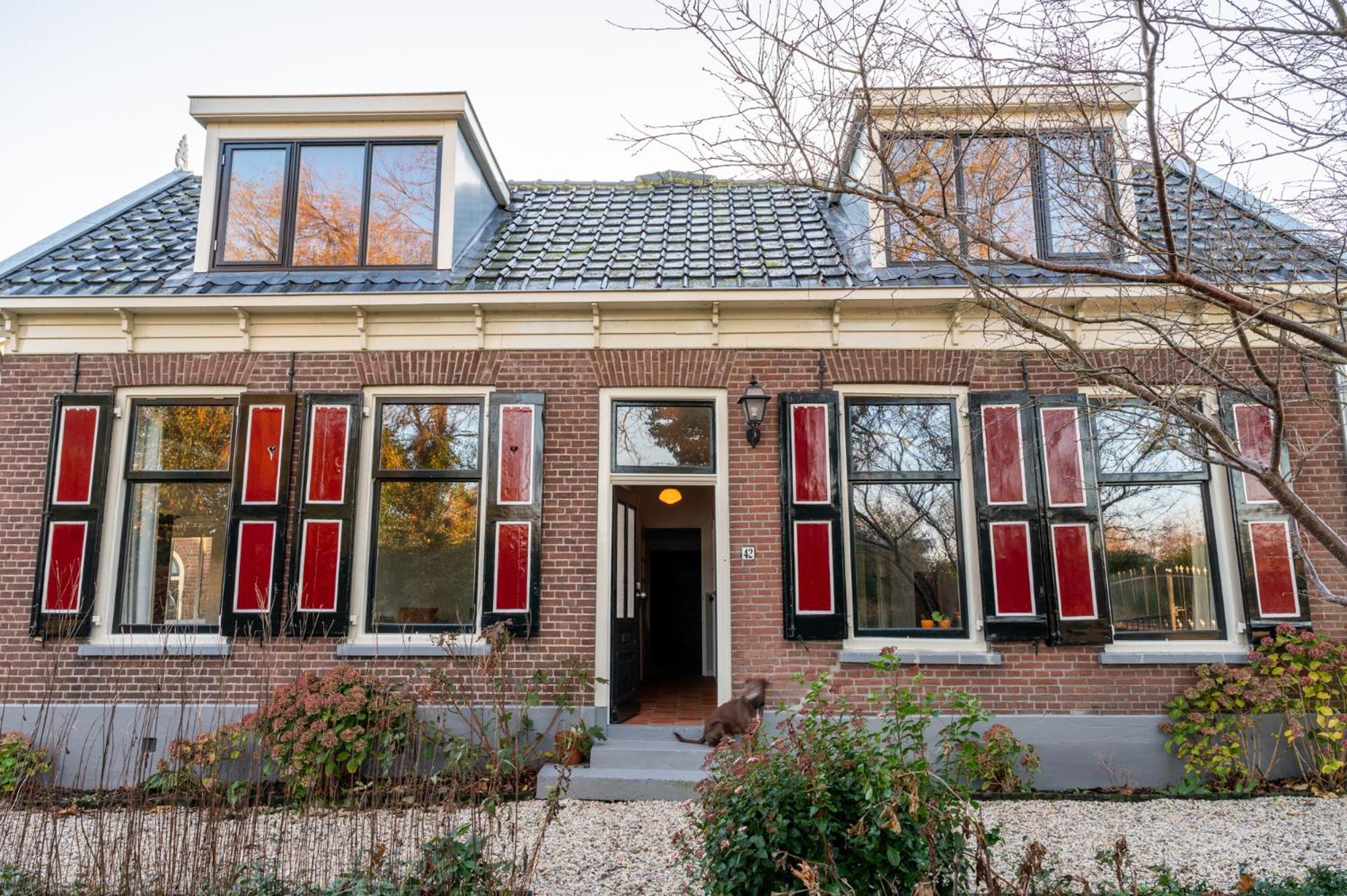 Kleinhoef - Charmante, Luxe Kamers In Een Boerderij Uit 1875 Nigtevecht Exterior foto